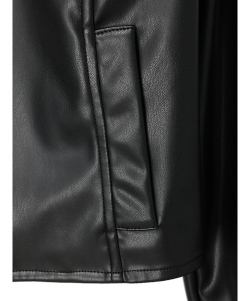 DURAS（デュラス）の「ライダースジャケット（ライダースジャケット・レディース・ブラック/アイボリー/モカ・FREE）」の9枚目の写真