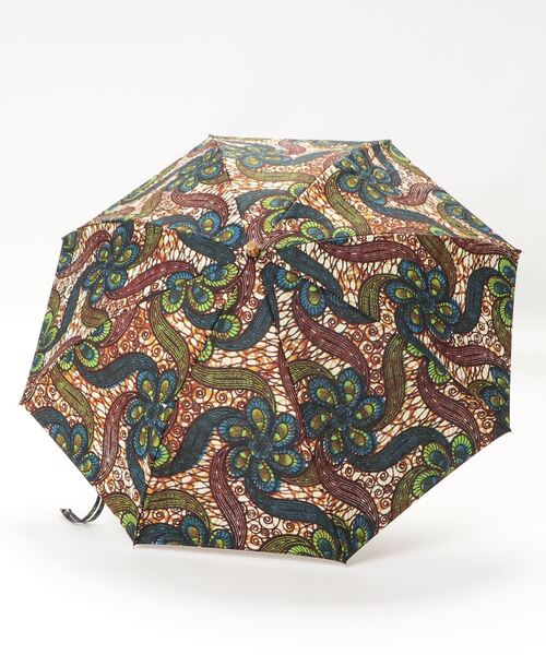 SHIPS（シップス）の「BATIK UMBRELLA（長傘・レディース・ライトグリーン・ONE SIZE）」の2枚目の写真