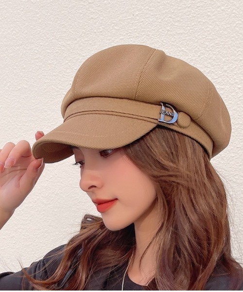 gossip!ロサンゼルス(ゴシップロサンゼルス)の「アルファベットデザインキャスケット(キャスケット・レディース・ホワイト/ベージュ/ブラック・FREE)」の13枚目の写真