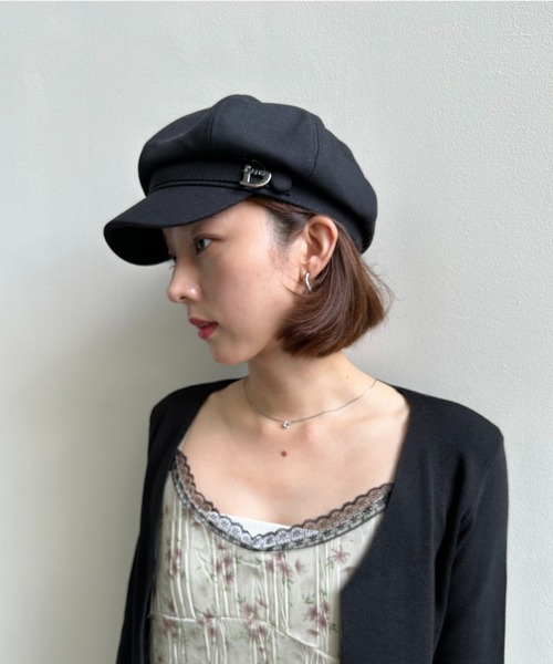 gossip!ロサンゼルス(ゴシップロサンゼルス)の「アルファベットデザインキャスケット(キャスケット・レディース・ホワイト/ベージュ/ブラック・FREE)」の15枚目の写真