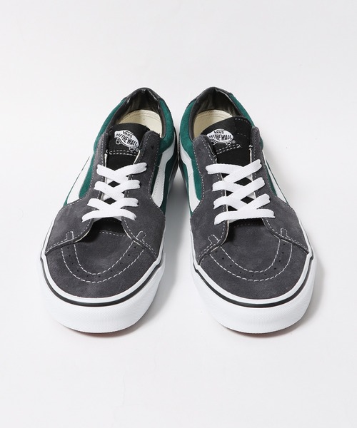 VANS（バンズ）の「VANS/ヴァンズ SK8-LOW スケートロウ（スニーカー・メンズ・ブラック/オフホワイト/ブルー/グリーン・9h/10/9/5/8h/6h/8/6/5h/7）」の3枚目の写真