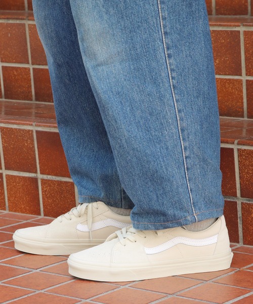 VANS（バンズ）の「VANS/ヴァンズ SK8-LOW スケートロウ（スニーカー・メンズ・ブラック/オフホワイト/ブルー/グリーン・9h/10/9/5/8h/6h/8/6/5h/7）」の19枚目の写真