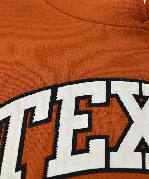 RUSSELL（ラッセル）の「【ヴィンテージ古着】Y2K RUSSELL / ラッセル TEXAS 2005 FOOTBALL NATIONAL CHAMPIONS スウェットパーカー（パーカー・メンズ・オレンジ・LARGE）」の5枚目の写真