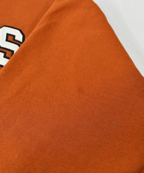 RUSSELL（ラッセル）の「【ヴィンテージ古着】Y2K RUSSELL / ラッセル TEXAS 2005 FOOTBALL NATIONAL CHAMPIONS スウェットパーカー（パーカー・メンズ・オレンジ・LARGE）」の8枚目の写真
