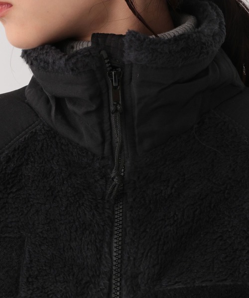 A part by（アパートバイ）の「【ROTHCO】フリースジャケット（ブルゾン・レディース・カーキ/ブラック・FREE）」の12枚目の写真