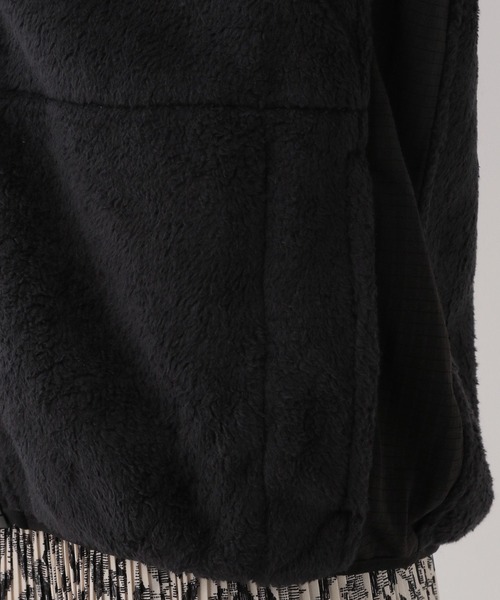 A part by（アパートバイ）の「【ROTHCO】フリースジャケット（ブルゾン・レディース・カーキ/ブラック・FREE）」の14枚目の写真