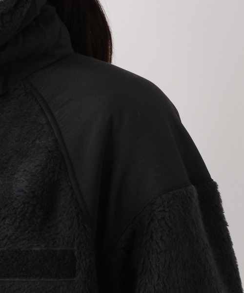 A part by（アパートバイ）の「【ROTHCO】フリースジャケット（ブルゾン・レディース・カーキ/ブラック・FREE）」の16枚目の写真