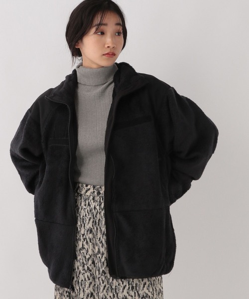 A part by（アパートバイ）の「【ROTHCO】フリースジャケット（ブルゾン・レディース・カーキ/ブラック・FREE）」の18枚目の写真