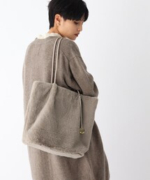 OPAQUE.CLIP | フェイクファートートバッグ【A4サイズ収納可】(トートバッグ)