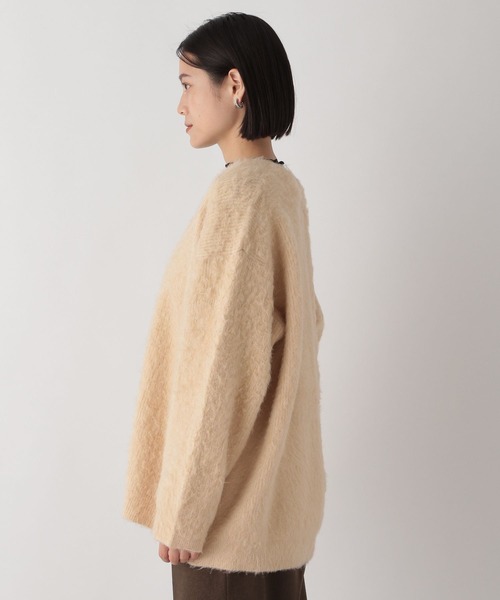 LOWRYS FARM（ローリーズファーム）の「シャギーカーディガン　174971（カーディガン/ボレロ・レディース・ブラウン/ブルー/アイボリー・FREE）」の18枚目の写真