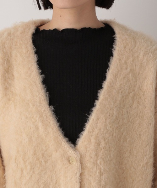 LOWRYS FARM（ローリーズファーム）の「シャギーカーディガン　174971（カーディガン/ボレロ・レディース・ブラウン/ブルー/アイボリー・FREE）」の16枚目の写真