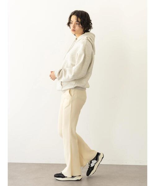 koe（コエ）の「裏起毛スウェットパーカー（パーカー・レディース・ブラック/グリーン/ナチュラル/杢グレー/ピンク・FREE）」の7枚目の写真