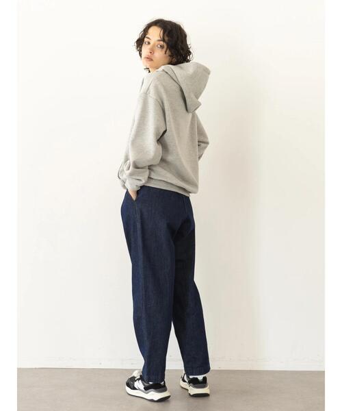 koe（コエ）の「裏起毛スウェットパーカー（パーカー・レディース・ブラック/グリーン/ナチュラル/杢グレー/ピンク・FREE）」の15枚目の写真