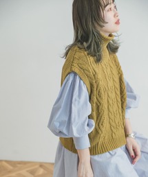 ITEMS URBANRESEARCH | ケーブルニットベスト(ベスト)
