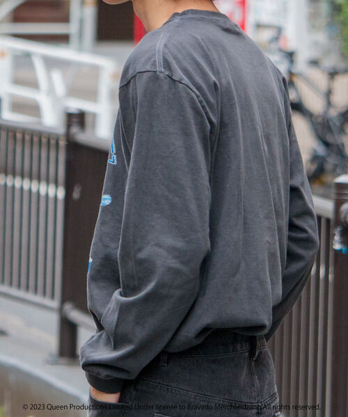 GOOD ROCK SPEED（グッドロックスピード）の「【GOOD ROCK SPEED/グッドロックスピード】別注オーバーサイズ ロンT バンド バンT（Tシャツ/カットソー・メンズ・ホワイト系その他/ブラック系その他/ブラック系その他2・M/L）」の14枚目の写真