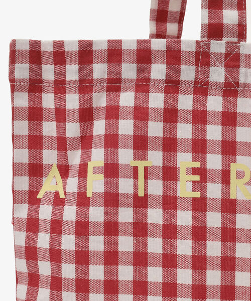 Afternoon Tea(アフタヌーンティー)の「ギンガムチェックトートバッグ(トートバッグ・レディース・ブラック/レッド/イエロー/パープル・ONE SIZE)」の14枚目の写真