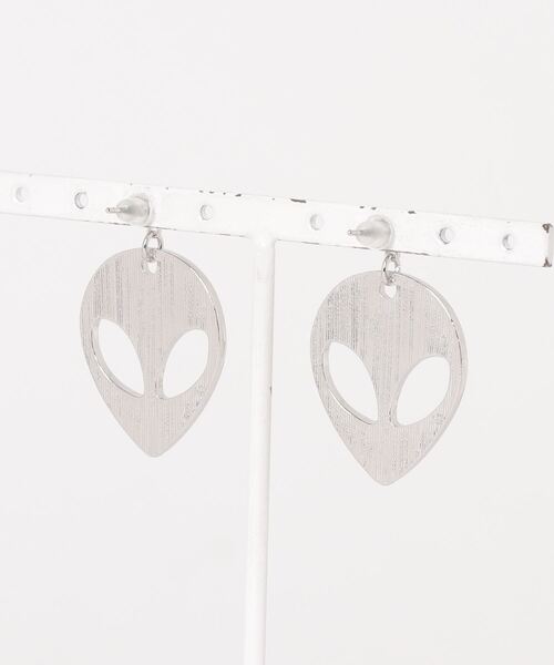 Figments（フィグメンツ）の「エイリアンピアス（ピアス（両耳用）・レディース・シルバー・FREE）」の5枚目の写真