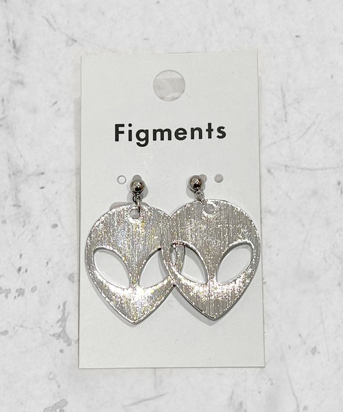 Figments（フィグメンツ）の「エイリアンピアス（ピアス（両耳用）・レディース・シルバー・FREE）」の2枚目の写真