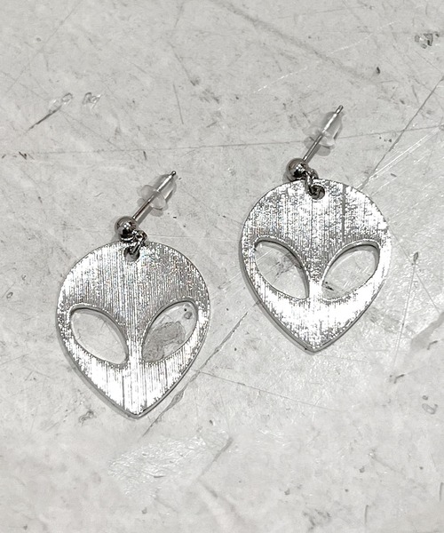 Figments（フィグメンツ）の「エイリアンピアス（ピアス（両耳用）・レディース・シルバー・FREE）」の3枚目の写真