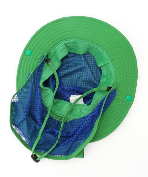こども ビームス（コドモビームス）の「THE NORTH FACE / 15K サンシールド ハット(50～55cm)（ハット・キッズ・レッド系その他/イエロー/グリーン/ブルー・S(47-49cm)/M(50-52cm/L(53-55cm)）」の9枚目の写真
