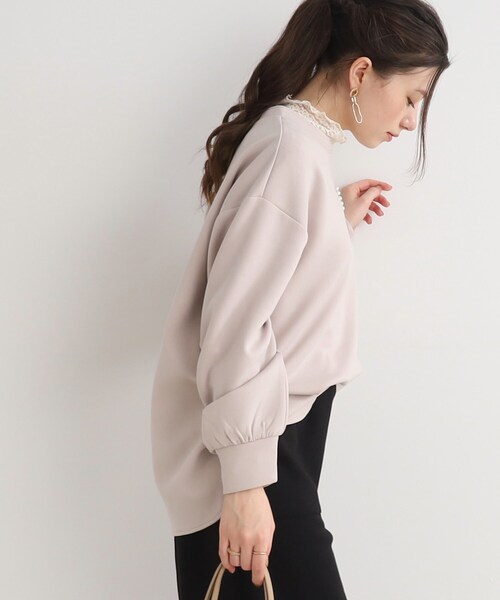 DRESKIP(ドレスキップ)の「◆【華やかさをプラスする】パ-ル調ボタン スキッパ-チュニック(チュニック・レディース・オフホワイト/ライトベージュ/ブラック・02/03)」の20枚目の写真