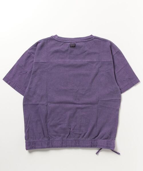 G-STAR(ジースター)の「ADJUSTABLE LOOSE TOP/オーバーサイズ/オーバーダイ(Tシャツ/カットソー・レディース・グレー/パープル・SMALL/X-SMALL/MEDIUM)」の15枚目の写真