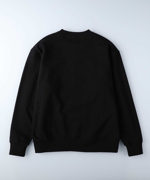 CAMP7（キャンプセブン）の「【CAMP7】フロントロゴクルースウェット（スウェット・メンズ・ベージュ/パープル/ブラック・M/L/S/XL）」の12枚目の写真