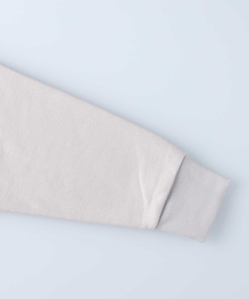 CAMP7（キャンプセブン）の「【CAMP7】フロントロゴクルースウェット（スウェット・メンズ・ベージュ/パープル/ブラック・M/L/S/XL）」の10枚目の写真