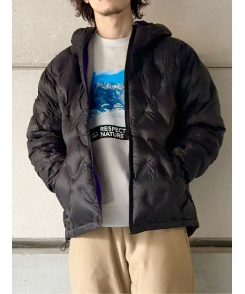 CAMP7（キャンプセブン）の「【CAMP7】フロントロゴクルースウェット（スウェット・メンズ・ベージュ/パープル/ブラック・M/L/S/XL）」の13枚目の写真