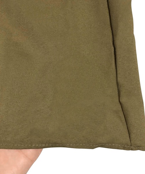 Amulet（アミュレット）の「襟付きドッキングワンピース（ワンピース・レディース・カーキ/ネイビー・M/L/XL）」の15枚目の写真