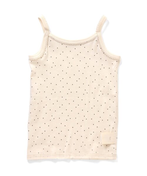 apres les cours(アプレレクール)の「GIRLSキャミソール(キャミソール・キッズ・アイボリー/ブルー/ベビーピンク/ピンク/キナリ・120/110/100/130/80/90)」の3枚目の写真