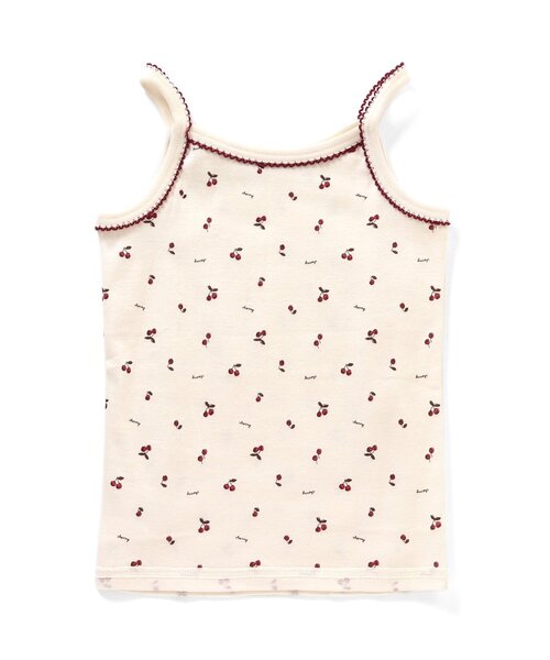 apres les cours(アプレレクール)の「GIRLSキャミソール(キャミソール・キッズ・アイボリー/ブルー/ベビーピンク/ピンク/キナリ・120/110/100/130/80/90)」の9枚目の写真