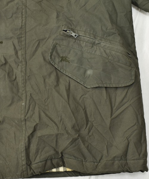 BURBERRY(バーバリー)の「【ヴィンテージ古着】Burberrys / バーバリー ジップアップ ブルゾン(ブルゾン・メンズ・カーキ・LARGE)」の7枚目の写真