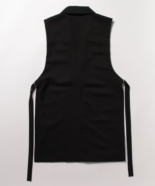 semantic design（セマンティックデザイン）の「セマンティックデザイン サイドベルト テーラーベスト(セットアップ可能)（ベスト・メンズ・ベージュ/ブラック・LARGE/MEDIUM）」の4枚目の写真
