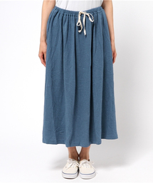 LBC | omヘンプコットンギャザースカート        (スカート)