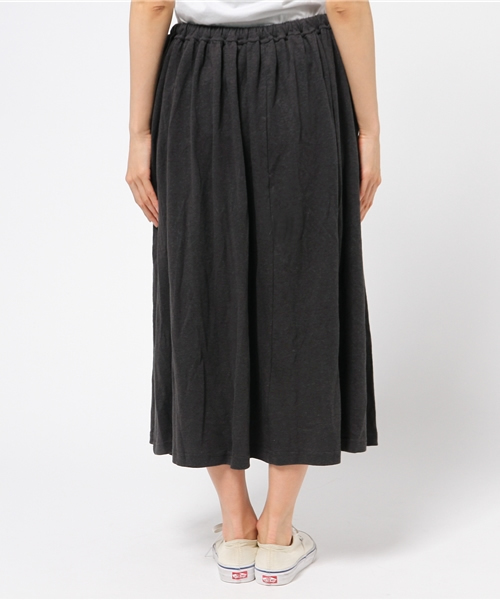 LBC(エルビーシー)の「omヘンプコットンギャザースカート (スカート・レディース・オフホワイト/ダークグレー/ダークブルー・LARGE/MEDIUM)」の5枚目の写真