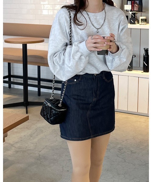 LE MORE（リモア）の「キルティングチェーンミニバッグ（ショルダーバッグ・レディース・ブルー/アイボリー/ブラック/パープル・FREE）」の19枚目の写真