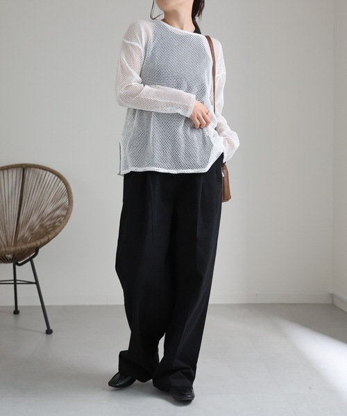 model:162cm  着用サイズ:FREE