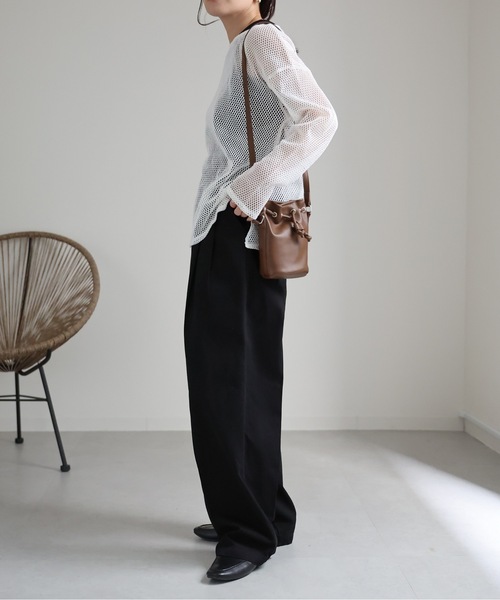 model:162cm  着用サイズ:FREE