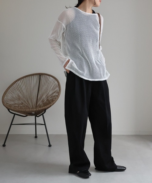 model:162cm  着用サイズ:FREE