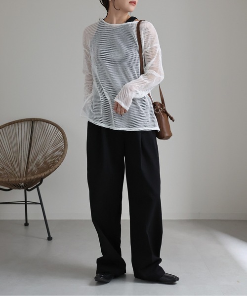 model:162cm  着用サイズ:FREE
