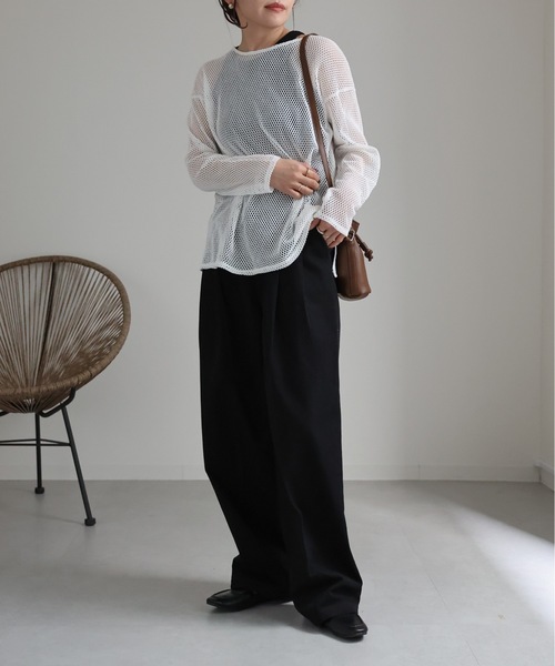 model:162cm  着用サイズ:FREE