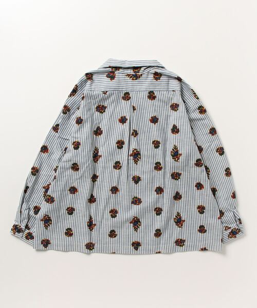 BOHEMIANS（ボヘミアンズ）の「BOHEMIANS/ボヘミアンズ　CHARROUX STRIPE LOOSE SHIRT　シャロル―ストライプルーズシャツ（シャツ/ブラウス・レディース・その他24・M）」の2枚目の写真