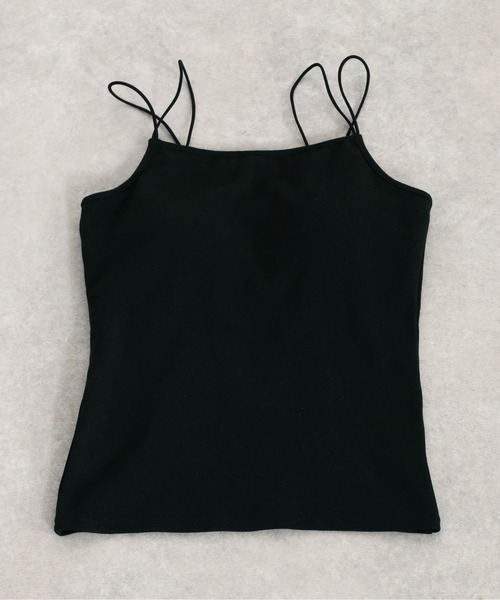 cepo（セポ）の「カップツキキャミ（キャミソール・レディース・オフホワイト/ブラック/ベージュ・FREE）」の17枚目の写真