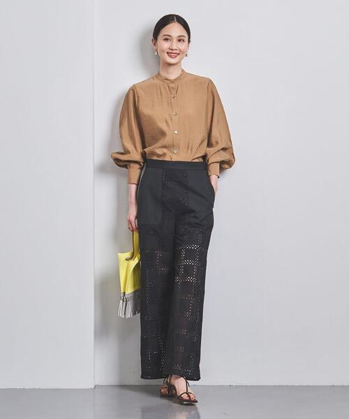 UNITED ARROWS（ユナイテッドアローズ）の「オーガンジー バンドカラー 