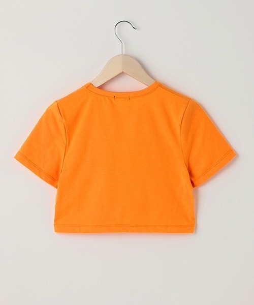by LOVEiT(バイラビット)の「ハートチビT(Tシャツ/カットソー・キッズ・オフホワイト/ライム/ラベンダー/オレンジ・150cm/120cm/140cm/160cm/130cm)」の5枚目の写真