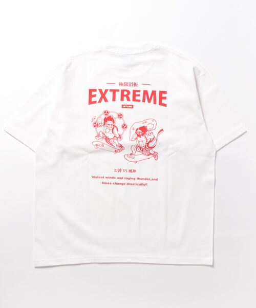 Leyline(レイライン)の「【Leyline】Fujin raijin tee(Tシャツ/カットソー・メンズ・ブラック/ホワイト・MEDIUM/LARGE/X-LARGE)」の14枚目の写真