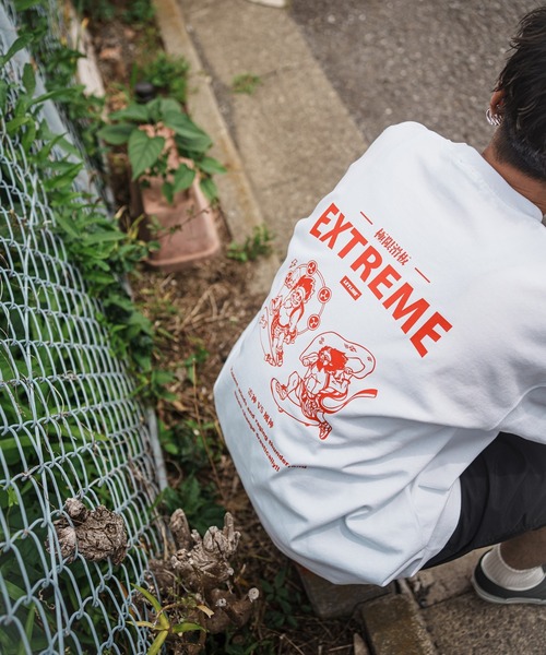 Leyline(レイライン)の「【Leyline】Fujin raijin tee(Tシャツ/カットソー・メンズ・ブラック/ホワイト・MEDIUM/LARGE/X-LARGE)」の5枚目の写真