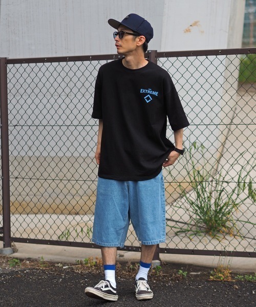Leyline(レイライン)の「【Leyline】Fujin raijin tee(Tシャツ/カットソー・メンズ・ブラック/ホワイト・MEDIUM/LARGE/X-LARGE)」の6枚目の写真