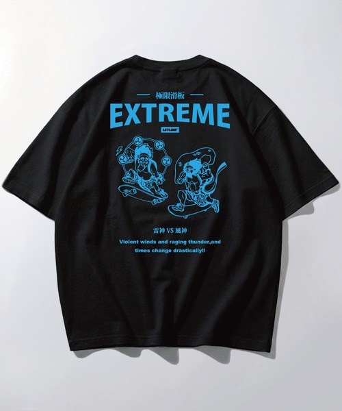 Leyline(レイライン)の「【Leyline】Fujin raijin tee(Tシャツ/カットソー・メンズ・ブラック/ホワイト・MEDIUM/LARGE/X-LARGE)」の10枚目の写真